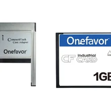 Onefavor 32MB 64MB 128MB 256MB 1GB 2GB 4GB Compact Flash Card с ATA PC PCMCIA адаптером для машин JANOME