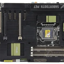 Оригинальная материнская плата для ASUS SaberTooth P67 LGA 1155 DDR3 32 ГБ для i3 i5 i7 P67 настольная материнская плата