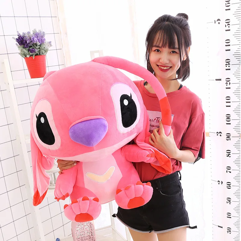 80CM 35CM Big Stitch Kawaii Stitch Plush Doll Toys Anime Lilo And Stitch Plush Toy Children Kid Birthday Gift Baby Appease Gift