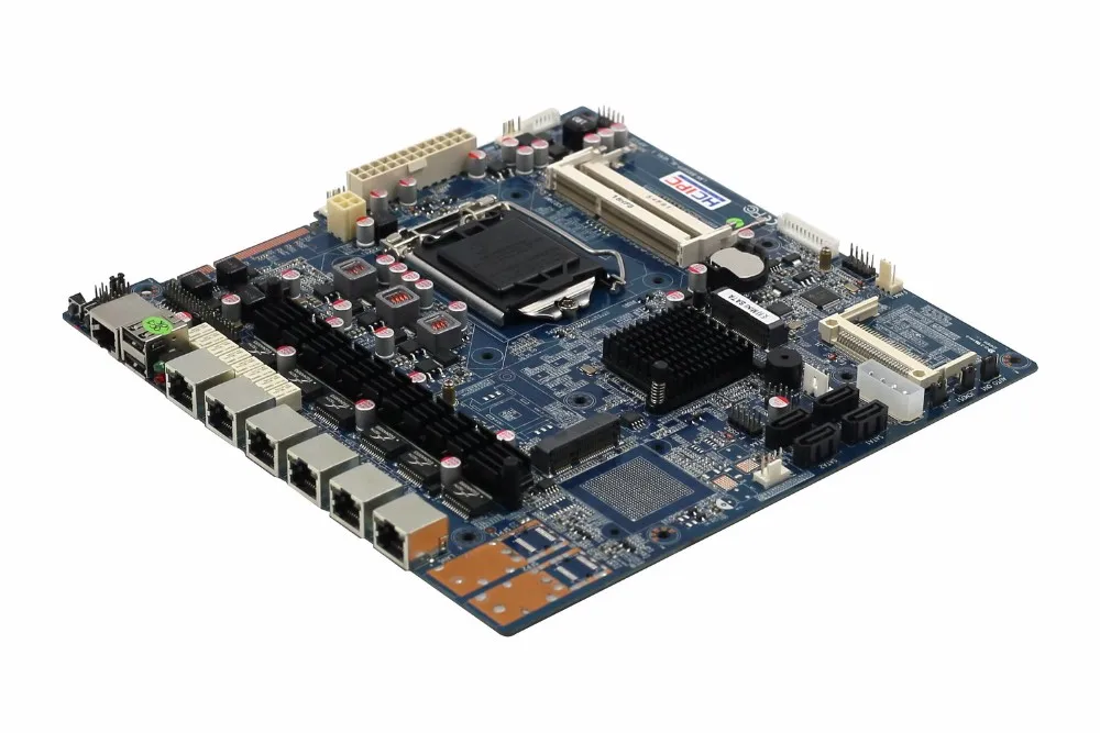 Flash Deal HCiPC M507-1 LAN-HCZ87-6L Z87+82574L 6LAN +By Pass Firewall Motherboard,ITX Motherboard,6LAN motherboard,1U Server,Free shipping 12