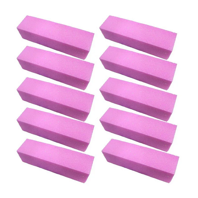 1 шт. пилочка для ногтей розовая губка наждачная бумага наждачный блок Полировка шлифовальный аппарат для маникюра педикюра инструмент