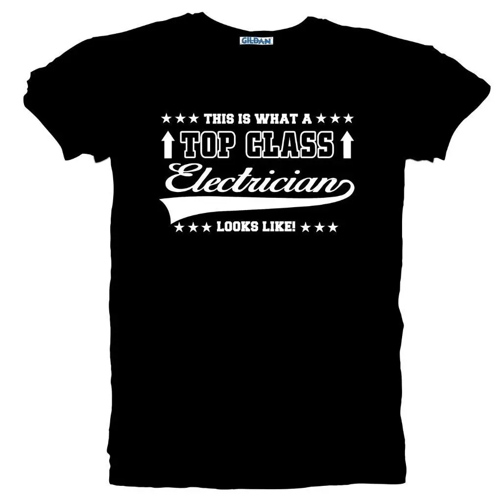 

2019 New Men'S Unisex Electrician Looks Like Premium T-Shirt Sizes Small To 5XLarge PLus Size Tee Shirt
