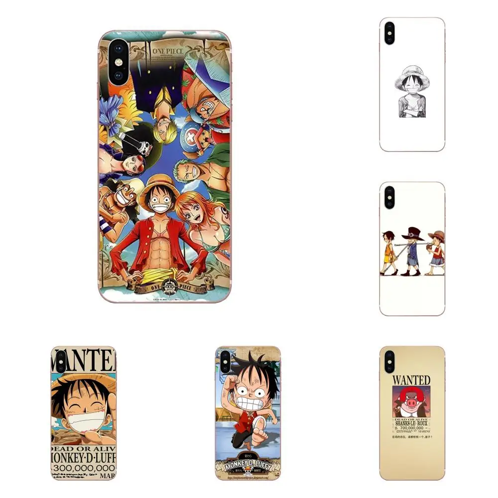For Huawei Honor Mate 7 7A 8 9 10 20 V8 V9 V10 G Lite Play Mini Pro P Smart Style Design Japanese Anime Collage One Piece | Мобильные
