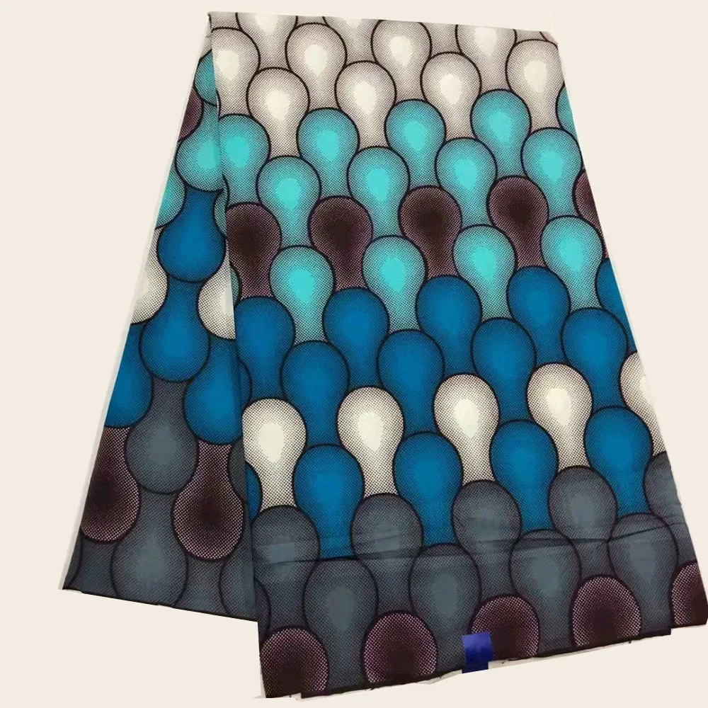 

2019 latest style African fabric 100% cotton african Ankara java print wax fabrics Africa Java block prints wax textile!OT-4283