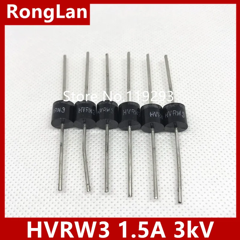 US $167.58 BELLA high voltage high voltage diodes HVRW3 high frequency high voltage silicon stack 15A 3kV40pcslot