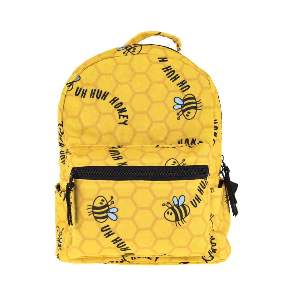 Горячая Высокое качество школьная женская сумка пчела Мини Рюкзак Дорожная сумка Повседневная Mochila школьные сумки для подростков Оксфорд
