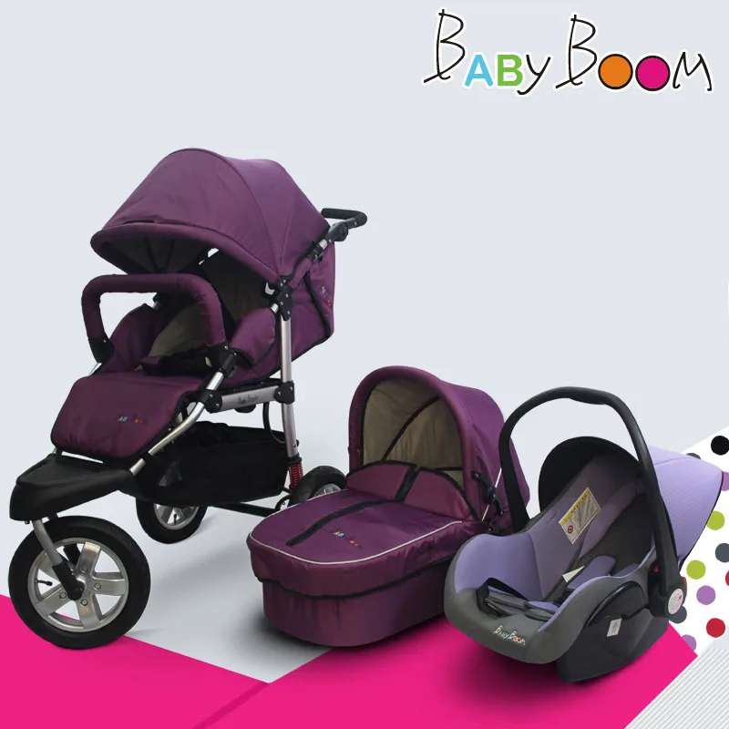 

BabyBoom baby stroller High landscape stroller can sit and lay for winter use