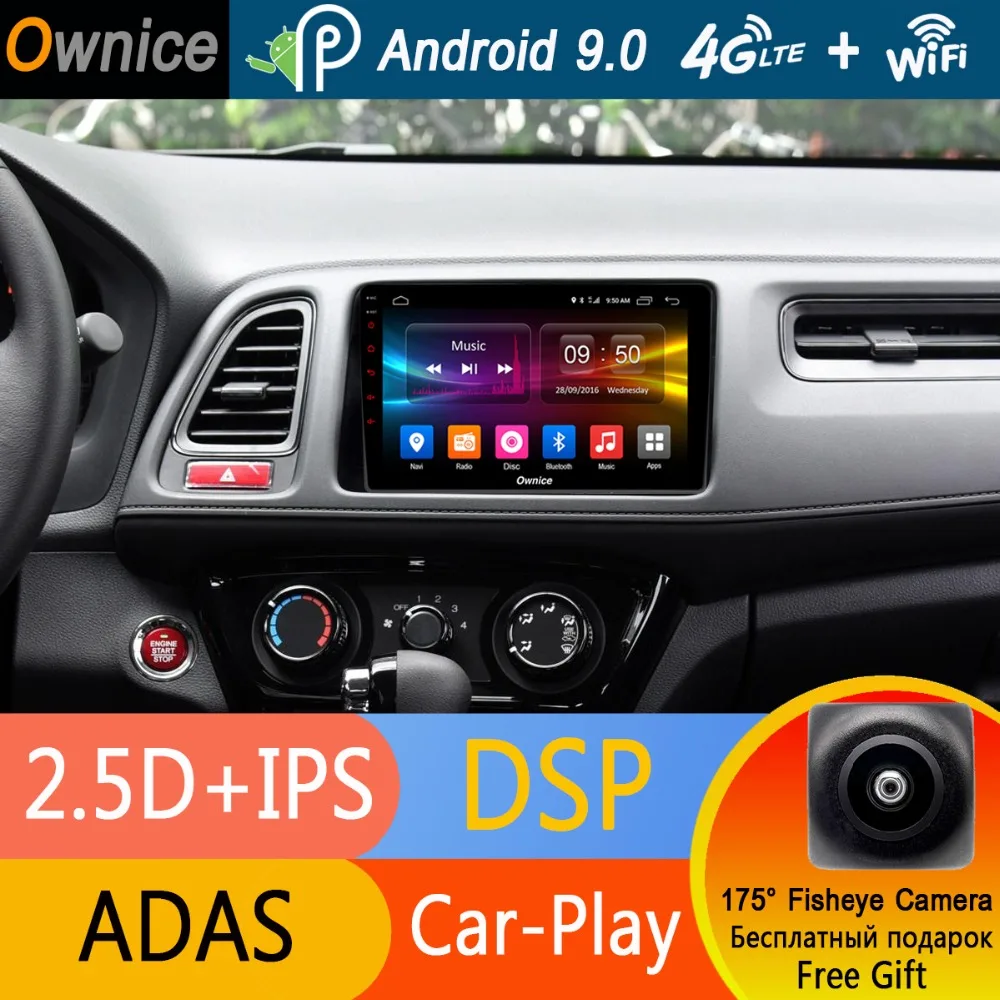 Clearance 9" IPS Car Radio Multimedia Car Android 9.0 8 core Video Player Navi GPS For Honda Vezel HR-V HRV XR-V 2014 2015 2016 2017 2018 1
