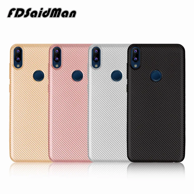 Углеродное волокно чехол для Asus Zenfone 5Z 5 Max Pro M1 M2 плюс ZB570TL ZS620KL ZE620KL ZB555KL ZB602KL ZB633KL