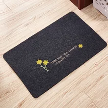 Солнечный Цветочный узор Придверный коврик ковер гостиная спальня коврик на пол в ванной нескользящие коврики кухонные коврики