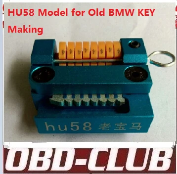 

Newest Hu58 locksmith car key maker car key tool machine + code software to do the whole lost key by hand Free ship