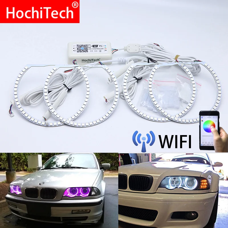 Беспроводной RGB многоцветный СВЕТОДИОДНЫЙ дневной светильник Angel Eye с Wi Fi дневное