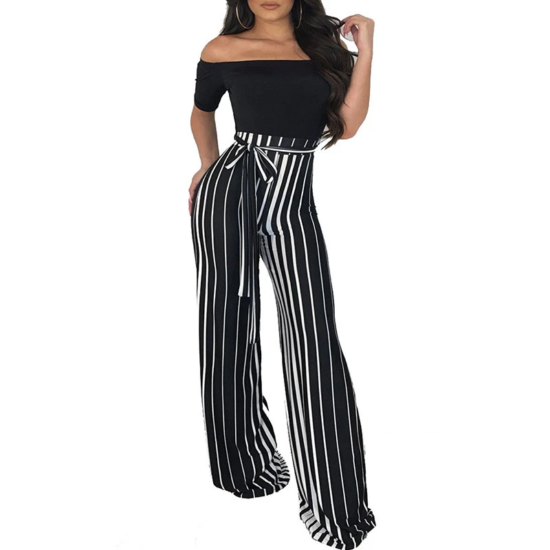 wide leg evening jumpsuit