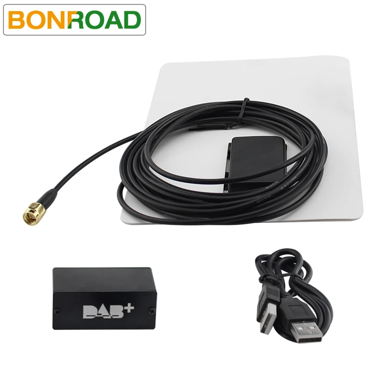 Bonroad DAB+ радио тюнер USB DAB+ цифровой радиоприемник антенна для Android автомобильное радио