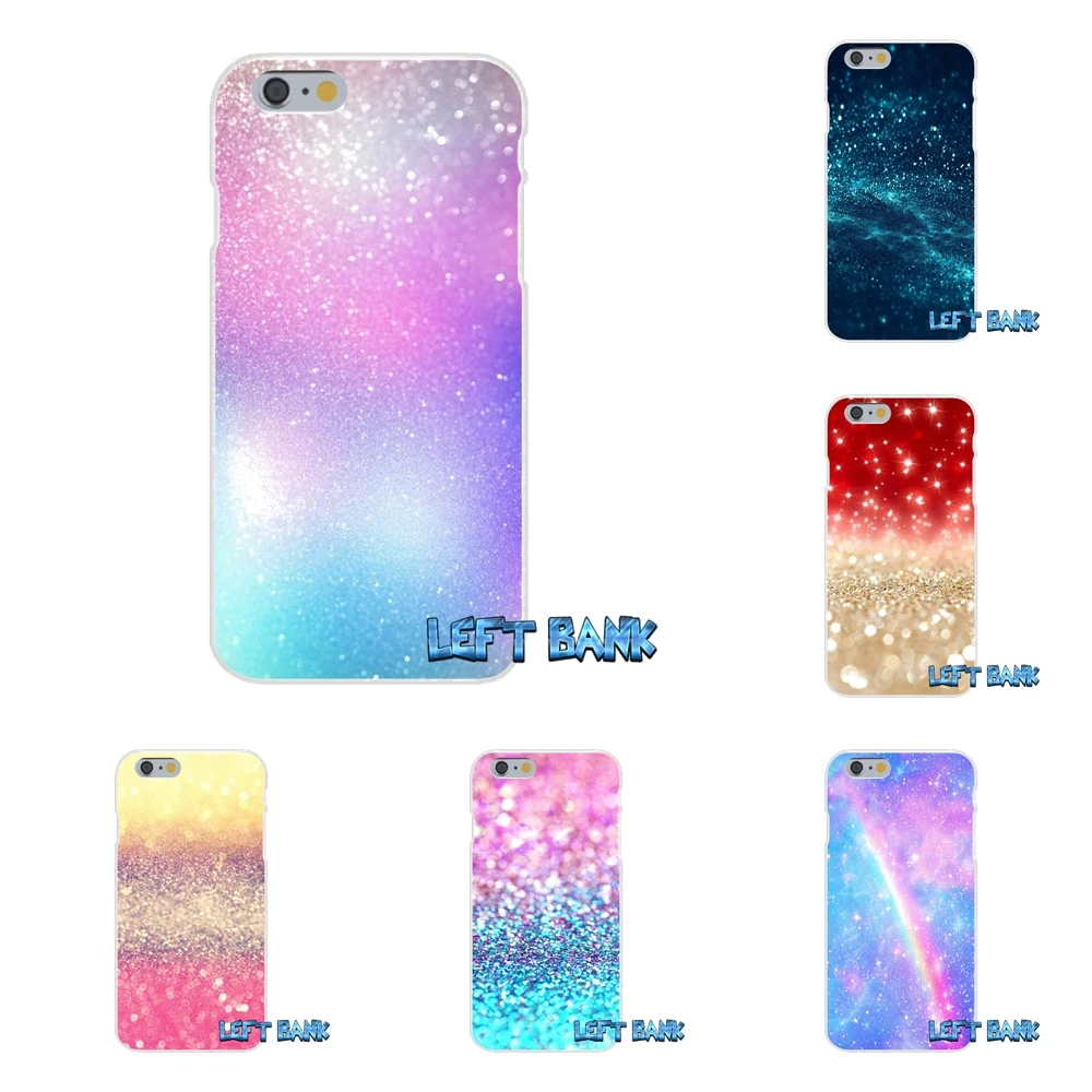 Beste Kunstwerk Pastel Sparkle Glitter Kawaii Slim Siliconen Telefoon Case Voor HTC Een M7 M8 A9 M9 E9 Plus Desire 630 530 626 628 816 820