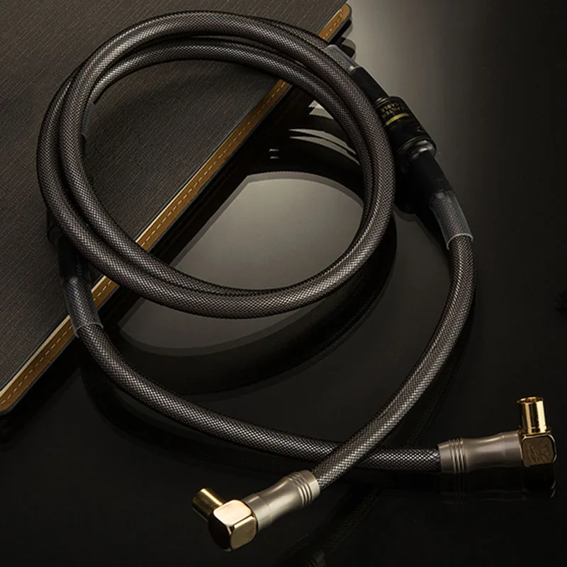

High Quality HD TV Cable RF Fly Lead Coaxial Digital Aerial Video Cable for Satellite TV Antenna Video Coax Dish 1.5M-15M