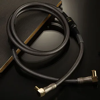 

High Quality HD TV Cable RF Fly Lead Coaxial Digital Aerial Video Cable for Satellite TV Antenna Video Coax Dish 1.5M-15M