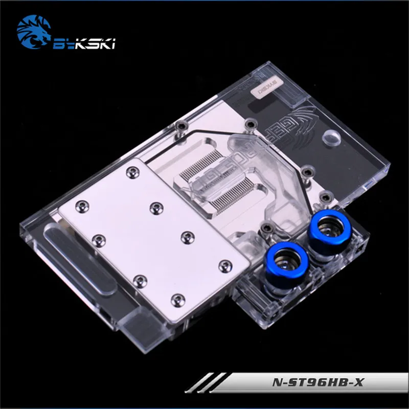 Bykski полный охват GPU водяной блок для ZOTAC GTX960 4GD5 Destroyer HB GTX950 графическая карта N ST96HB