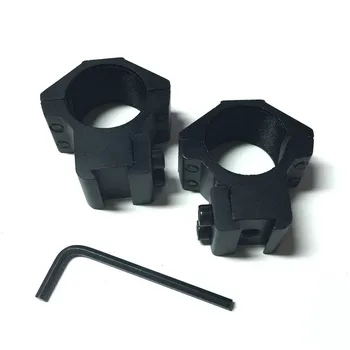 

2pcs/lot Aluminum 25.4mm Medium Profile Scope Rings Fit for 20mm Hunting Weaver Picatinny Rail Mount