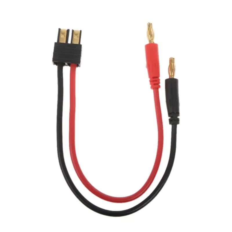 

14AWG Battery Charger Leads High Current Male To 4mm Bullet Banana For TRAXXAS E