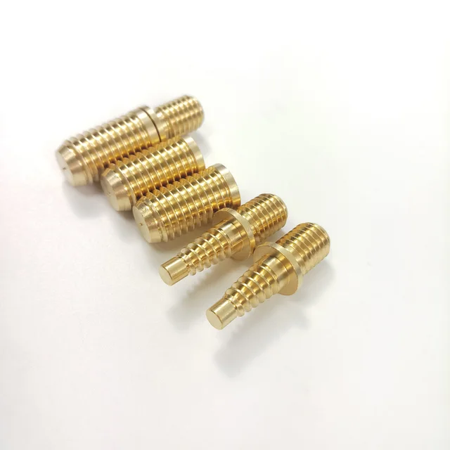 free shipping 10sets Brass Snooker cue joint screw For Omin Pool