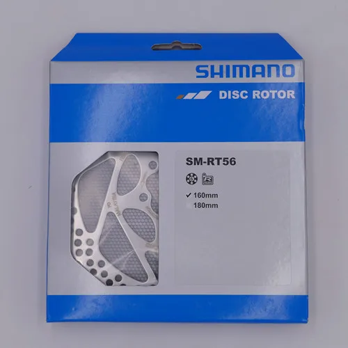 SHIMANO SM RT56 Disc Brake Rotor 6 Bolt 160/180mm MTB Mountain Bikein
