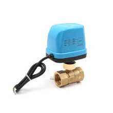 CWX-50p 3.5nm быстрая работа латунь электрический поток воды контрольный шаровой кран для системы воды