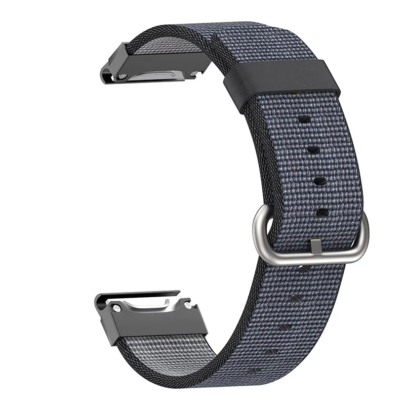 Fivstr Нейлон Quick Release Easy Fit Смарт часы ремешок для Garmin Fenix 5 forerunner935 подход S60 gps спортивные часы