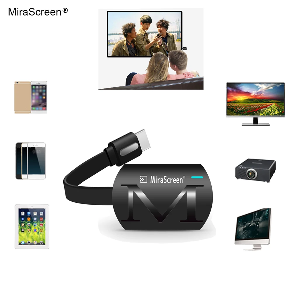 

Pro MiraScreen G4 TV Dongle Anycast Cast HDMI WiFi Display Receiver Miracast 2 Mini PC Android TV