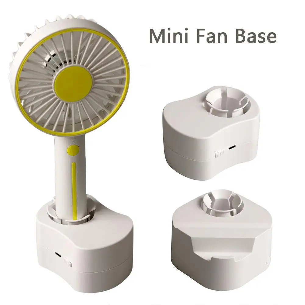 New Mini Handheld Fan Base For Portable Personal Usb Desk Fan