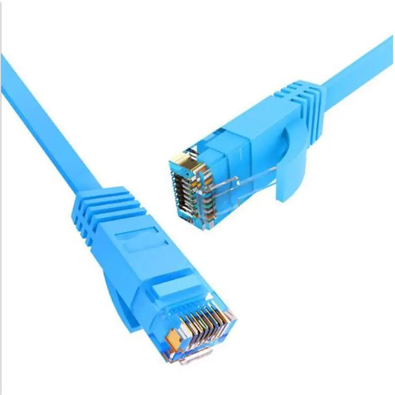 

6 types of Gigabit flat network cable super high speed 6 computer jumpers c66