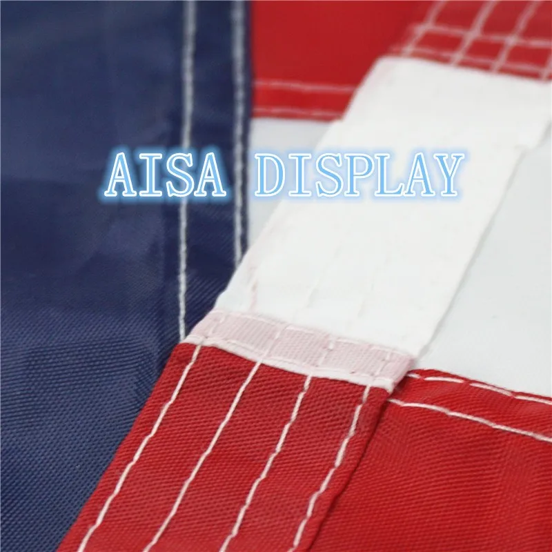 Американский флаг США 3x5 футов нейлоновая вышивка со звездами и пришитые полосы красный белый синий флаг 4 ряда замков