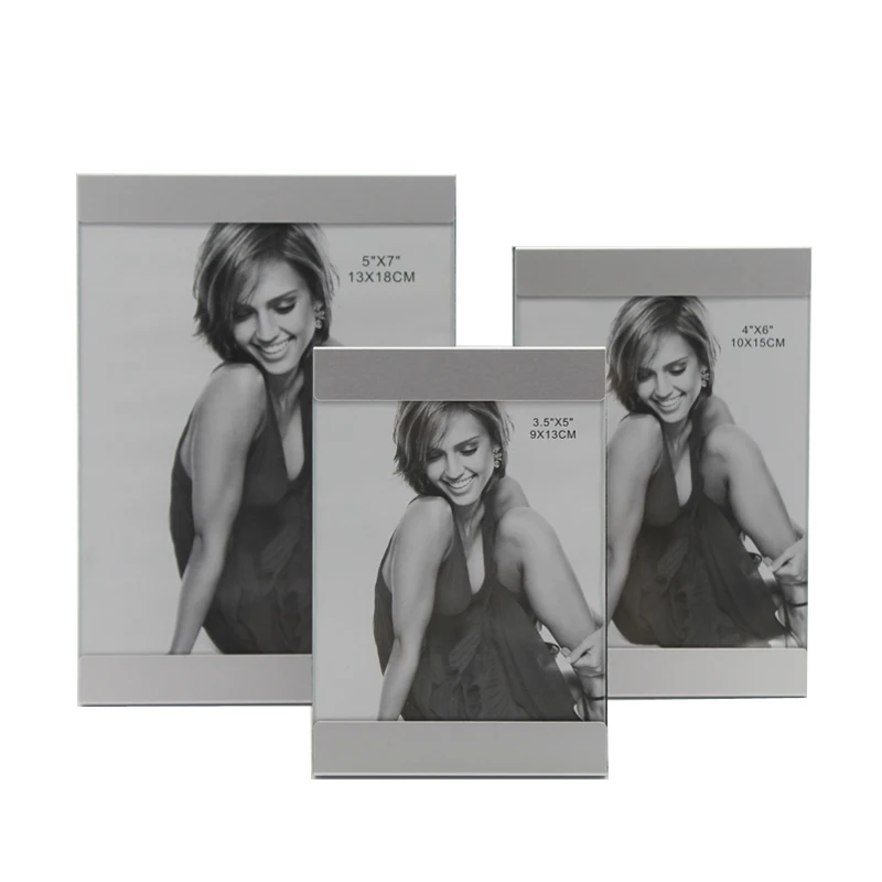 

(Pack/2units) Classic Modern Metal Photo Frame Picture Frames MPF056