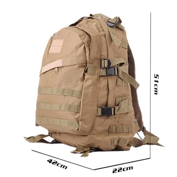 

INDEPMAN Durable Oxford Nylon Outdoor Camping Hiking Hunting Bag Rucksack Backpack