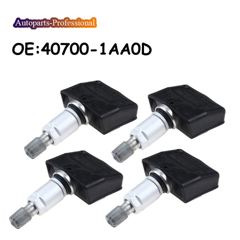 4 Pcs/lot Oem 407001aa0d 407001aa0d For Nissan Titan Tpms Tire