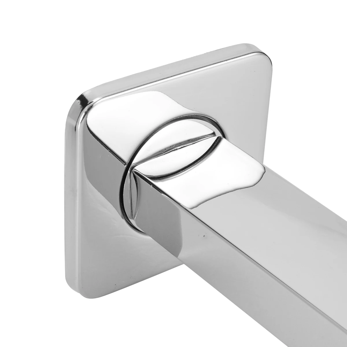 Mayitr 40cm Square Shower Extension Arm Wall Mounted Shower Arm For Rainfall Shower Head Bathroom Install Shower Holder Bar