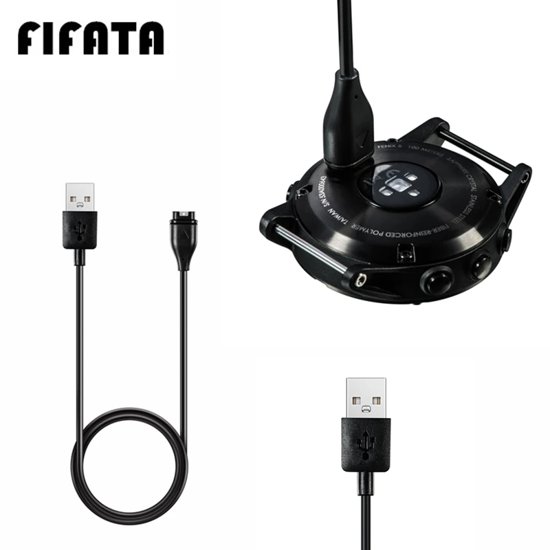 FIFATA 1M USB Fast Charging Data Cable Power Charger Wire For Garmin Fenix 5 5S 5X 6 6S 6X Forerunner 245 Vivoactive 3 4 | Электроника