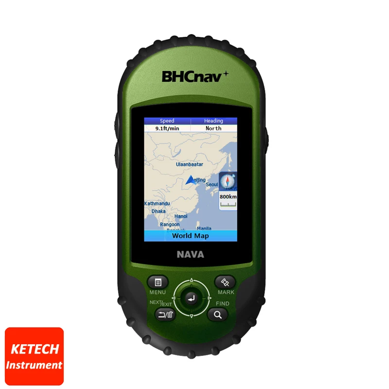 Портативный GPS навигатор для активного отдыха экран 2 дюйма 65K читаемый под