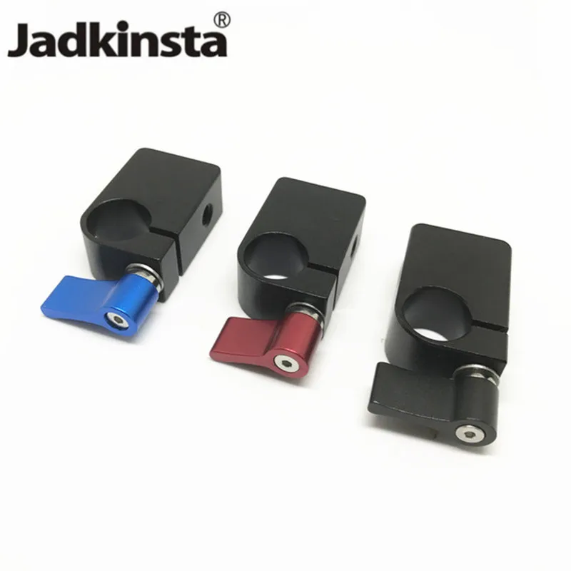 

Jadkinsta 5D2 5D3 Camera Kit Handle Adapter Clamp with 1/4 3/8 Screw for DSLR 15mm Rods Rig System Photo Studio Accessories