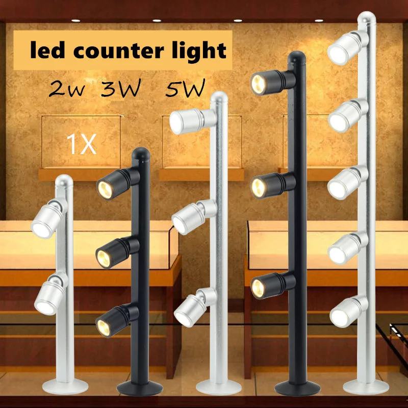 Buy 1pcs 2w 3w 5w Jewelry counter LED lamps Spotlight