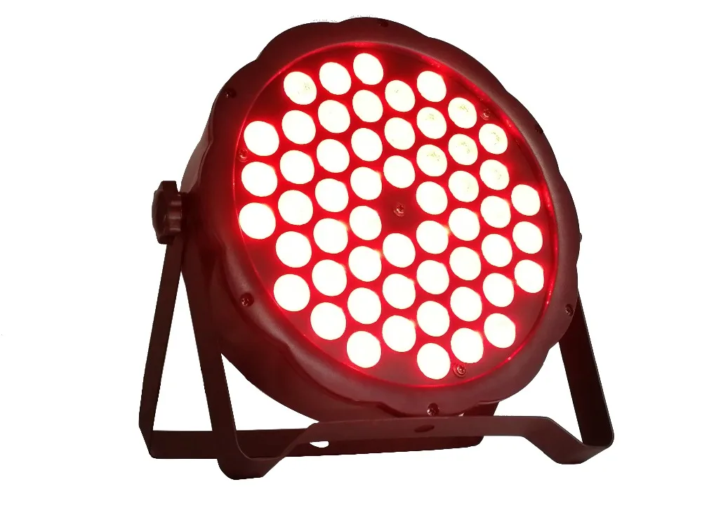 Новинка! 54x3 Вт Светодиодный светильник rgb 3 в 1 светодиодный плоский dmx512
