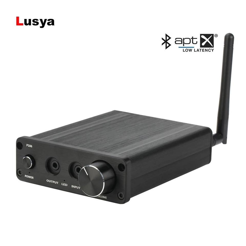 P106 CSRA64215 Bluetooth 4.2 TPA6132 Headphone Amplifier 50W+50W dual channel APTX lossless HIFI digital audio amp T0071