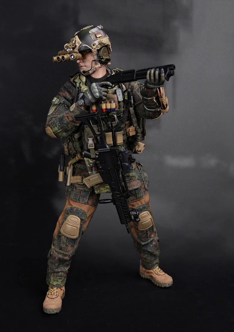 Плотина 78037 немецкий спецназ ударный работник 1/6 KSK(KOMMANDO SPEZIALKRAFTE) ассаультер фигурка W оружие коллекция подарок