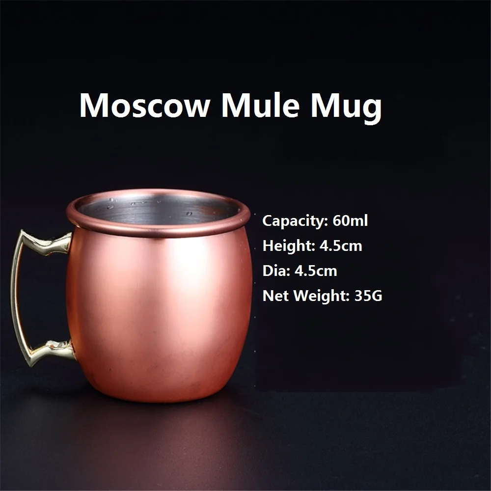 4pcs Mini 60ml Moscow Mule Mugs Caneca de cobre Cup Pure Copper Cups Cobre Espresso Plated Drinkware Handgrip Beer Milk Tea Mugs 4pcs Mini 60ml Moscow Mule Mugs Caneca de cobre Cup Pure Copper Cups Cobre Espresso Plated Drinkware Handgrip Beer Milk Tea Mugs