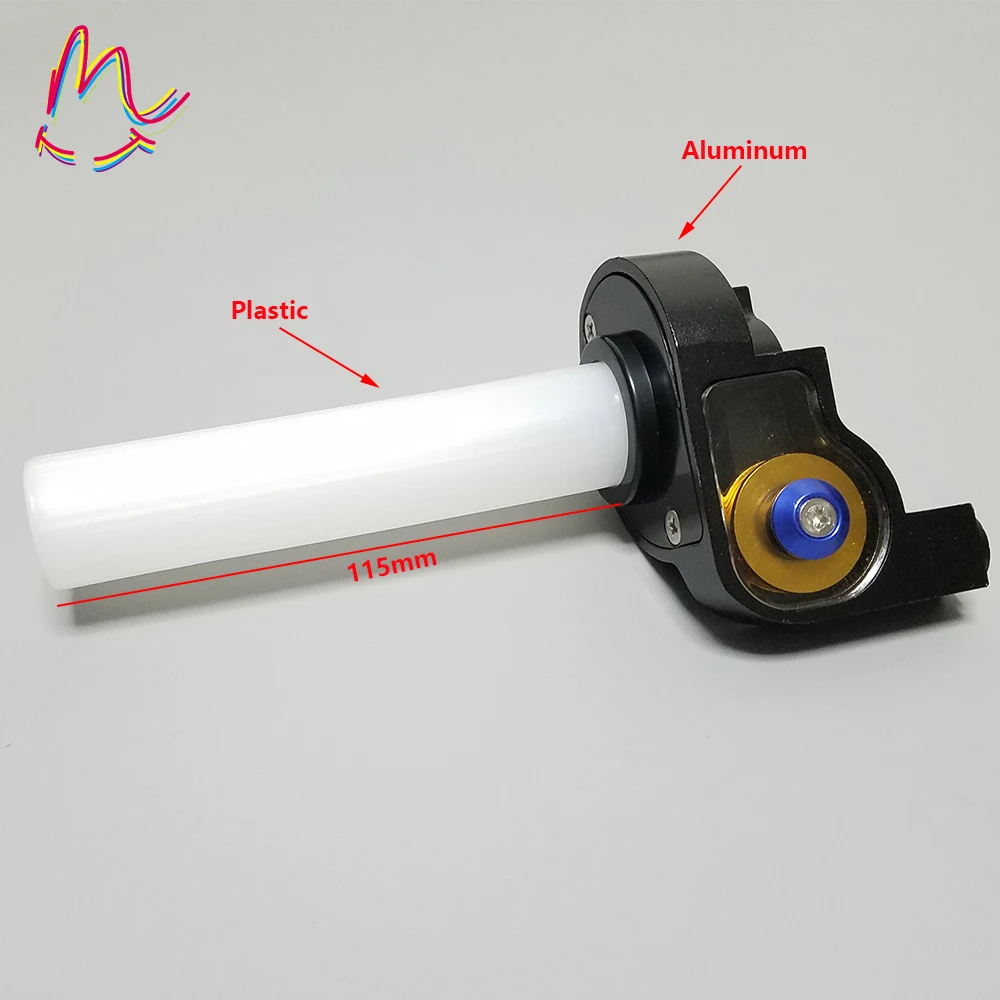 Aluminum Motorcycle parts visual Throttle Grips Settle & twist gas throttle handle Dirt Pit