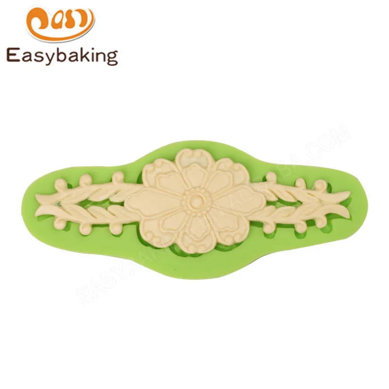 ES-5014 Baroque Fondant Mould Silicone Molds for Cake Decorating
