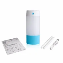 230 мл емкость воды диффузный увлажнитель воздуха теплый и светящийся светодиодный ночник ароматерапия для машины, офиса, дома тумана