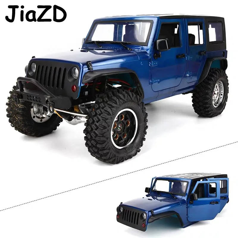 1 шт. RTR disponible 313 мм cuerpo distancia entre ejes Shell cuerpo jaula para 1/10 RC Гусеничный coche SCX10 SCX10 II TRX4 90046 ZXZ