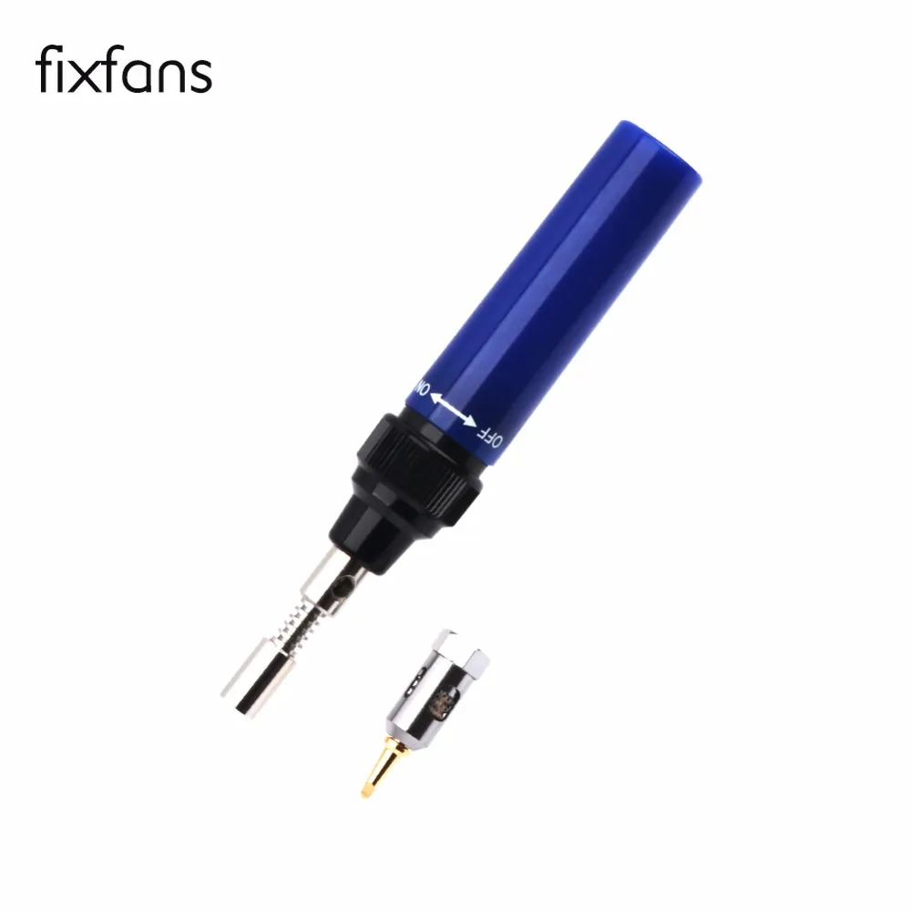 

FIXFANS 8ml Butane Gas Soldering Iron Cordless Torch Mini Electric Soldering Iron Pen Welding Hand Tools MT-100