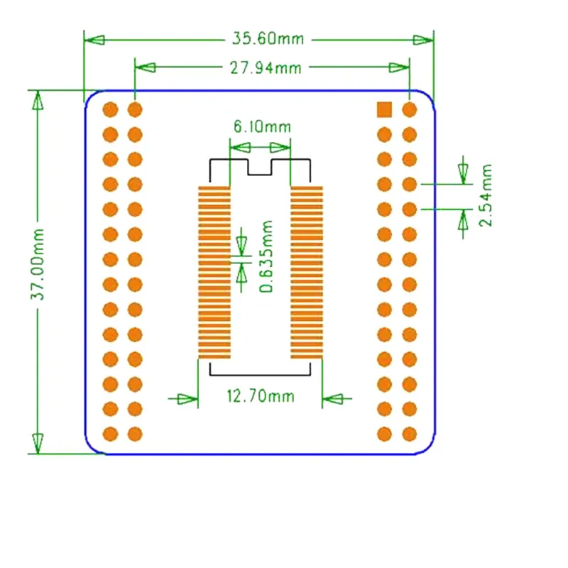 5 шт. Pinboard TSSOP56 TSOP56 SOP56 к DIP56 56pin SDRAM 0,635 мм 0,8 мм IC адаптер гнездо адаптера пластина PCB